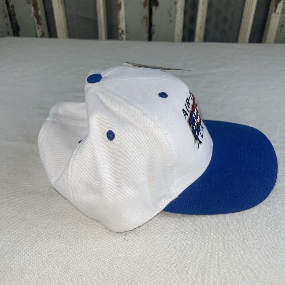 VTG Ahead Air Force Academy 2000 Soft Strapback Hat Cap Golf USA Flag NWT - Picture 4 of 8
